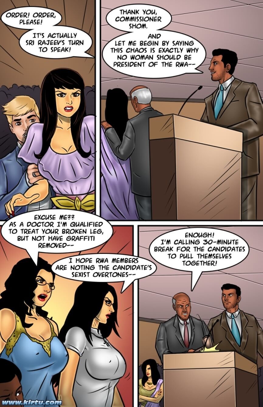 Savita Bhabhi [Kirtu] 65 . Savita Bhabhi - Stuffing The Ballot Boxes - Chapter 65 [Kirtu] – page 10