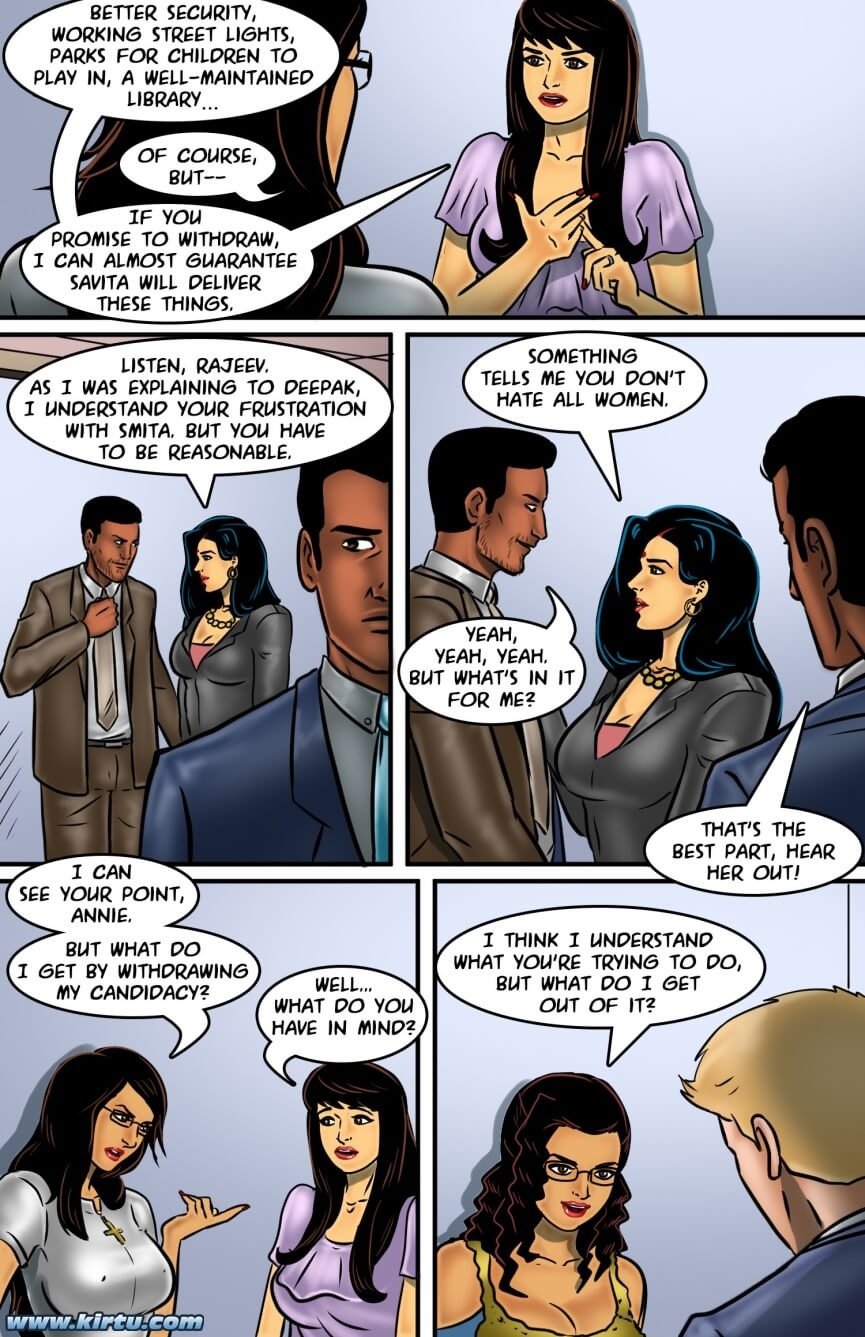 Savita Bhabhi [Kirtu] 65 . Savita Bhabhi - Stuffing The Ballot Boxes - Chapter 65 [Kirtu] – page 13