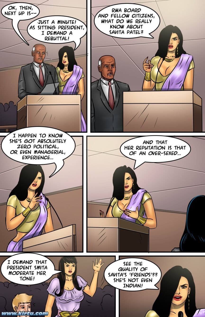 Savita Bhabhi [Kirtu] 65 . Savita Bhabhi - Stuffing The Ballot Boxes - Chapter 65 [Kirtu] – page 9