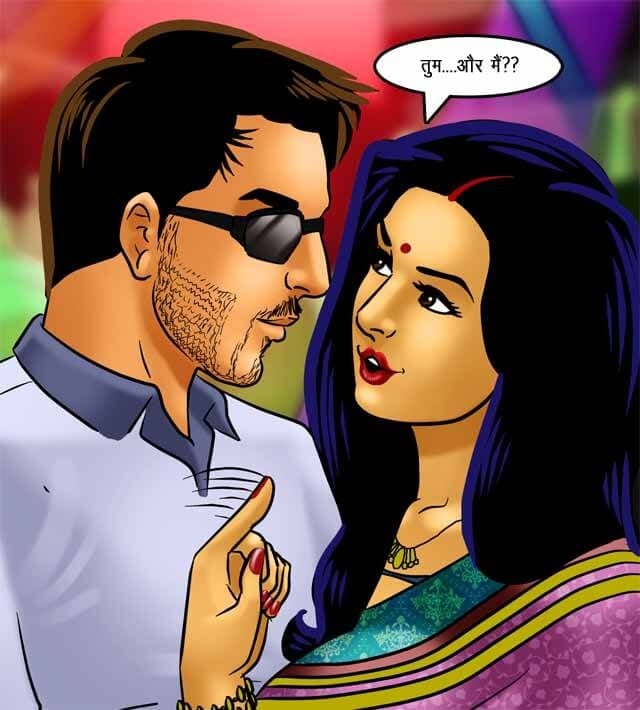 Savita Bhabhi [Kirtu] 71.5 . Savita Bhabhi - सेक्सी बिल्ली का कैट वाक - Chapter 71 - Hindi [Kirtu] – page 94