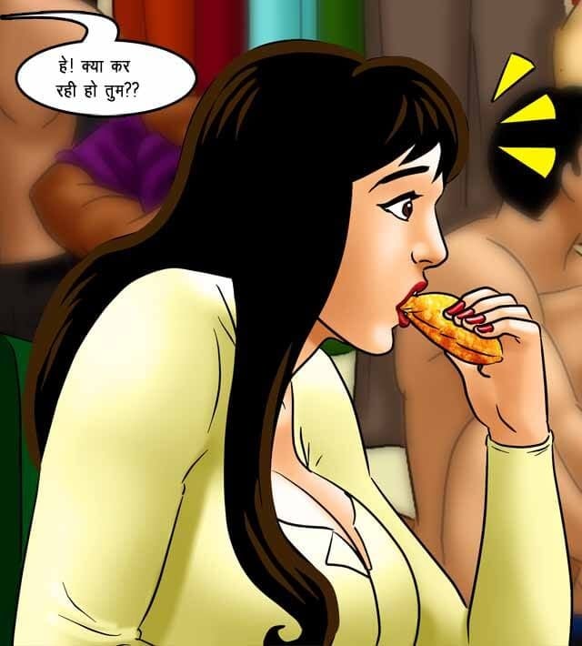 Savita Bhabhi [Kirtu] 71.5 . Savita Bhabhi - सेक्सी बिल्ली का कैट वाक - Chapter 71 - Hindi [Kirtu] – page 29