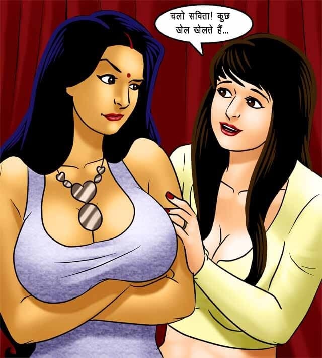 Savita Bhabhi [Kirtu] 71.5 . Savita Bhabhi - सेक्सी बिल्ली का कैट वाक - Chapter 71 - Hindi [Kirtu] – page 56
