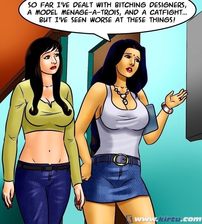 Savita Bhabhi [Kirtu] 71 . Savita Bhabhi - Pussy On The Catwalk - Chapter 71 [Kirtu] – page 19