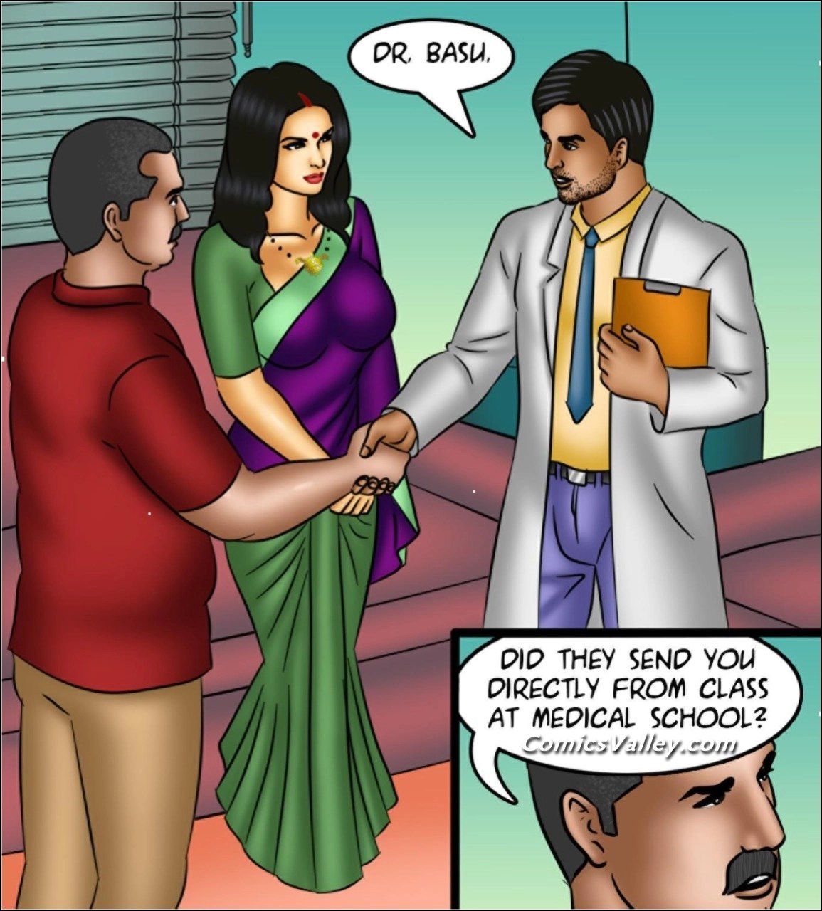 Savita Bhabhi [Kirtu] 148 . Savita Bhabhi - Little Blue Pill - Chapter 148 - LQ [Kirtu] – page 38