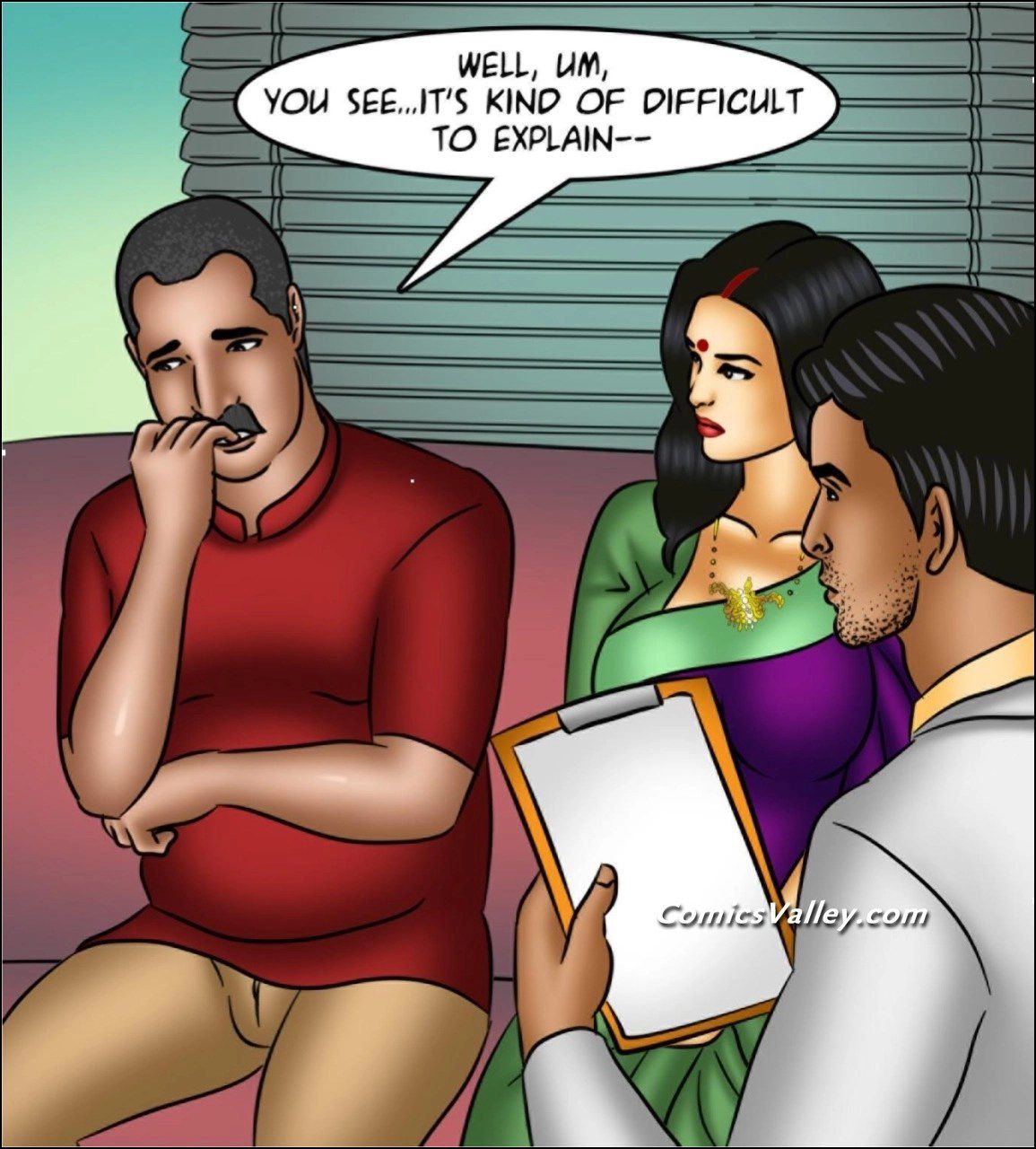 Savita Bhabhi [Kirtu] 148 . Savita Bhabhi - Little Blue Pill - Chapter 148 - LQ [Kirtu] – page 42