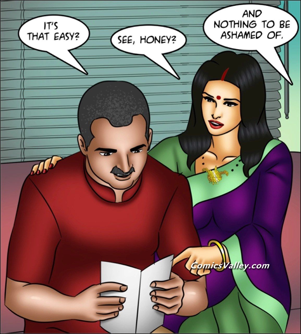 Savita Bhabhi [Kirtu] 148 . Savita Bhabhi - Little Blue Pill - Chapter 148 - LQ [Kirtu] – page 47