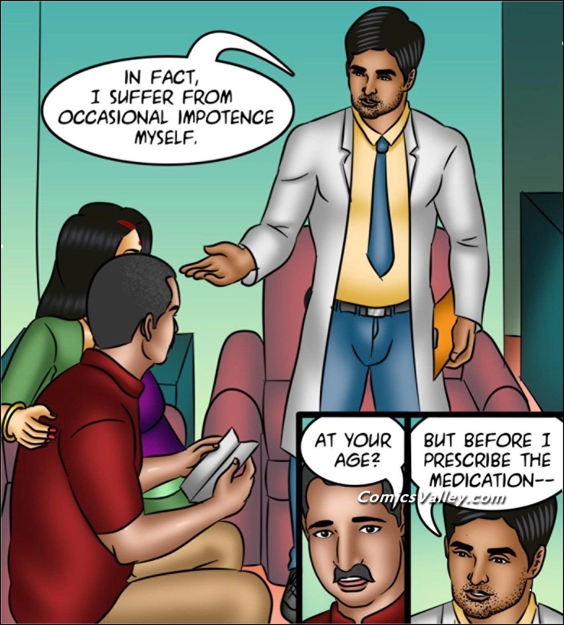 Savita Bhabhi [Kirtu] 148 . Savita Bhabhi - Little Blue Pill - Chapter 148 - LQ [Kirtu] – page 48