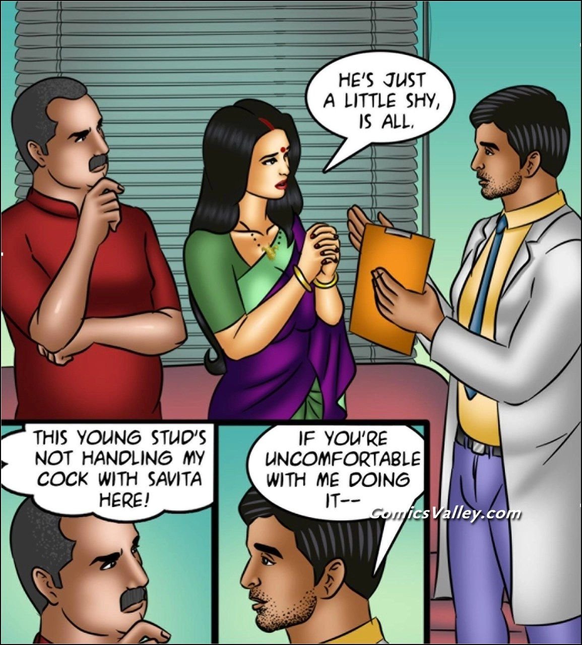 Savita Bhabhi [Kirtu] 148 . Savita Bhabhi - Little Blue Pill - Chapter 148 - LQ [Kirtu] – page 52