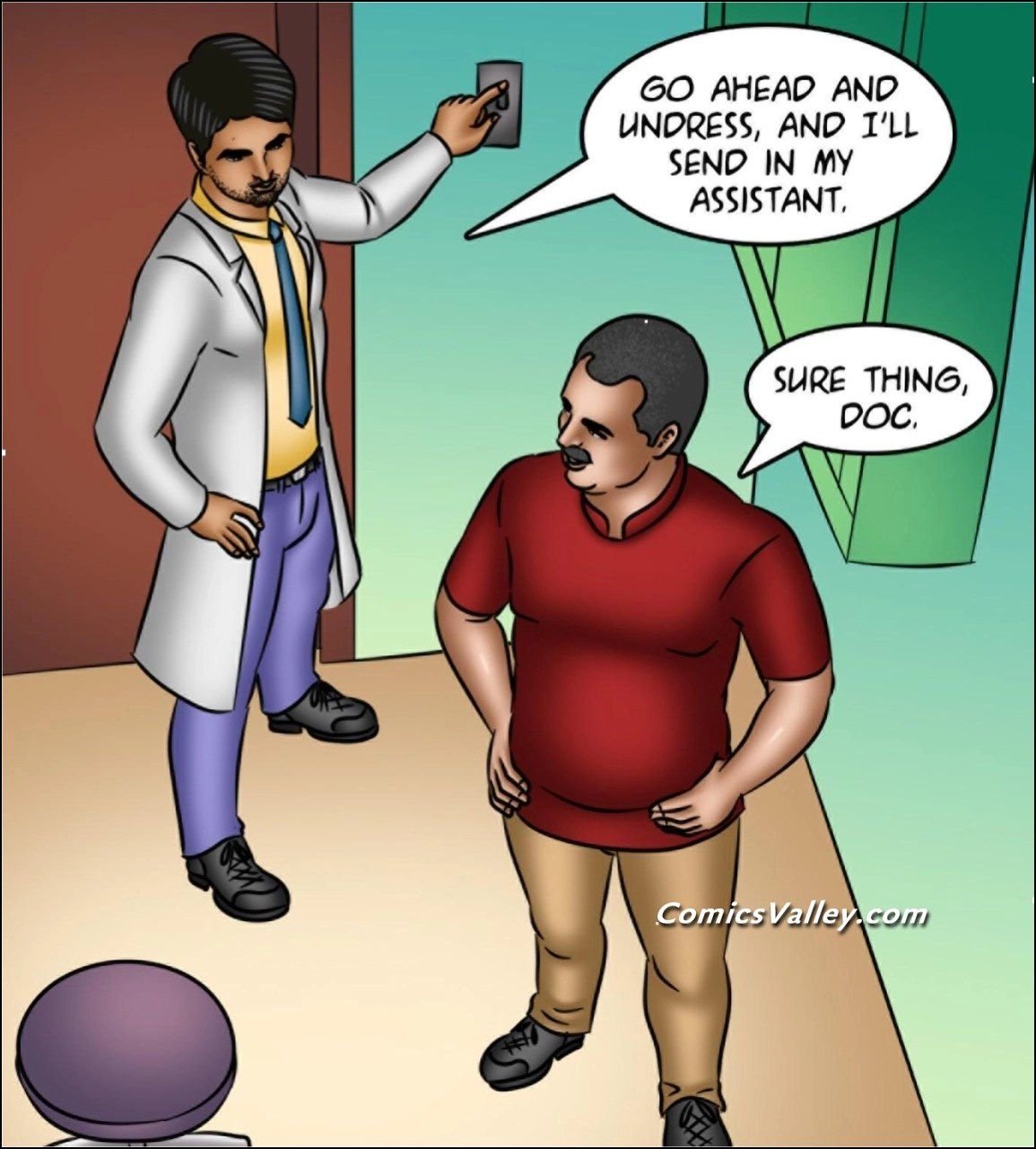 Savita Bhabhi [Kirtu] 148 . Savita Bhabhi - Little Blue Pill - Chapter 148 - LQ [Kirtu] – page 54