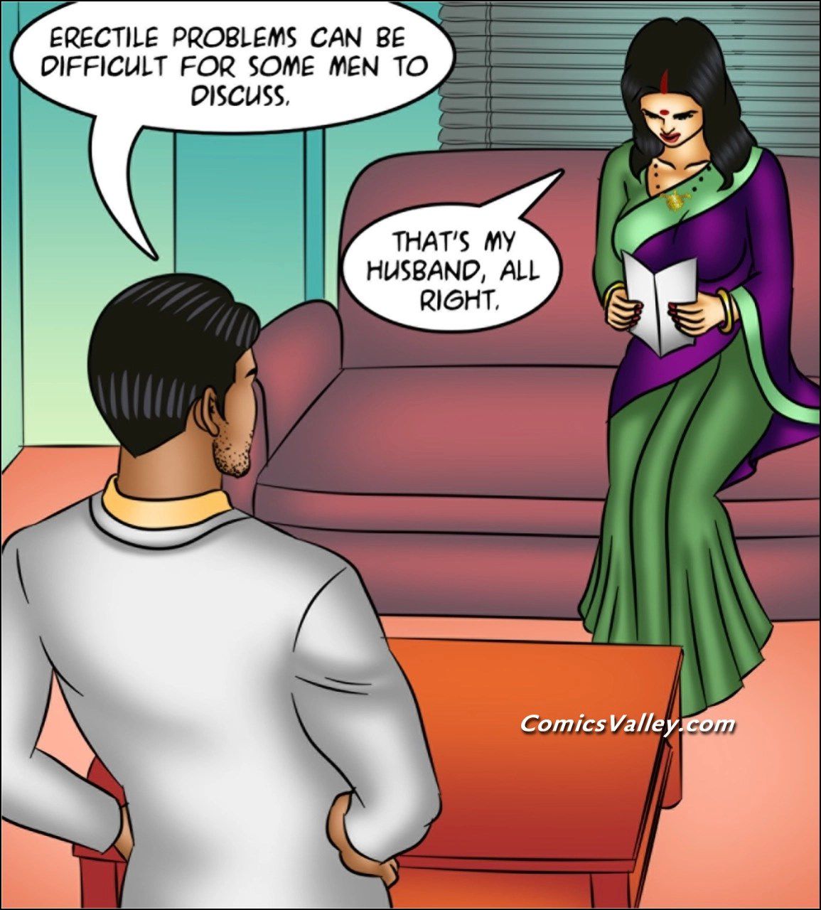 Savita Bhabhi [Kirtu] 148 . Savita Bhabhi - Little Blue Pill - Chapter 148 - LQ [Kirtu] – page 55