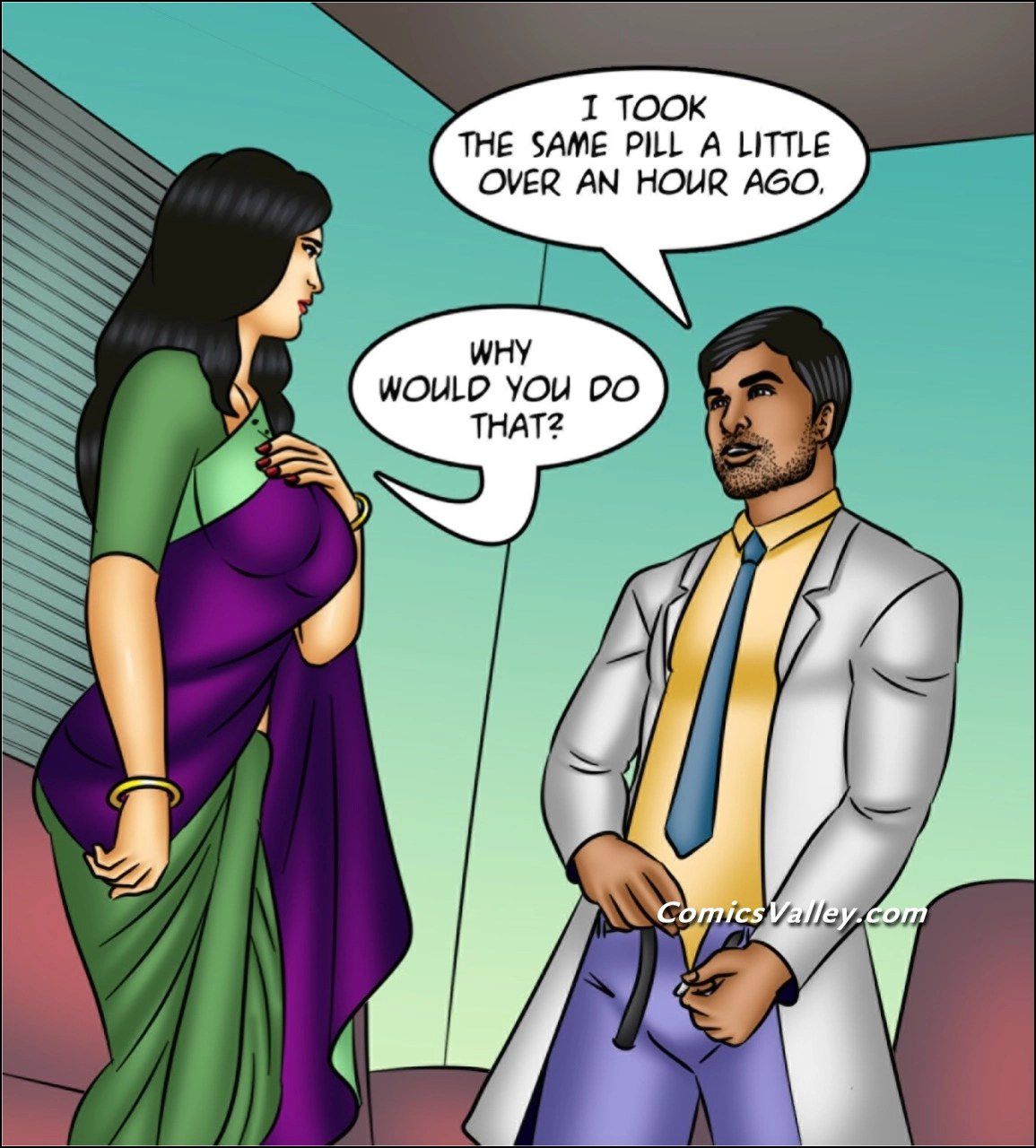 Savita Bhabhi [Kirtu] 148 . Savita Bhabhi - Little Blue Pill - Chapter 148 - LQ [Kirtu] – page 73