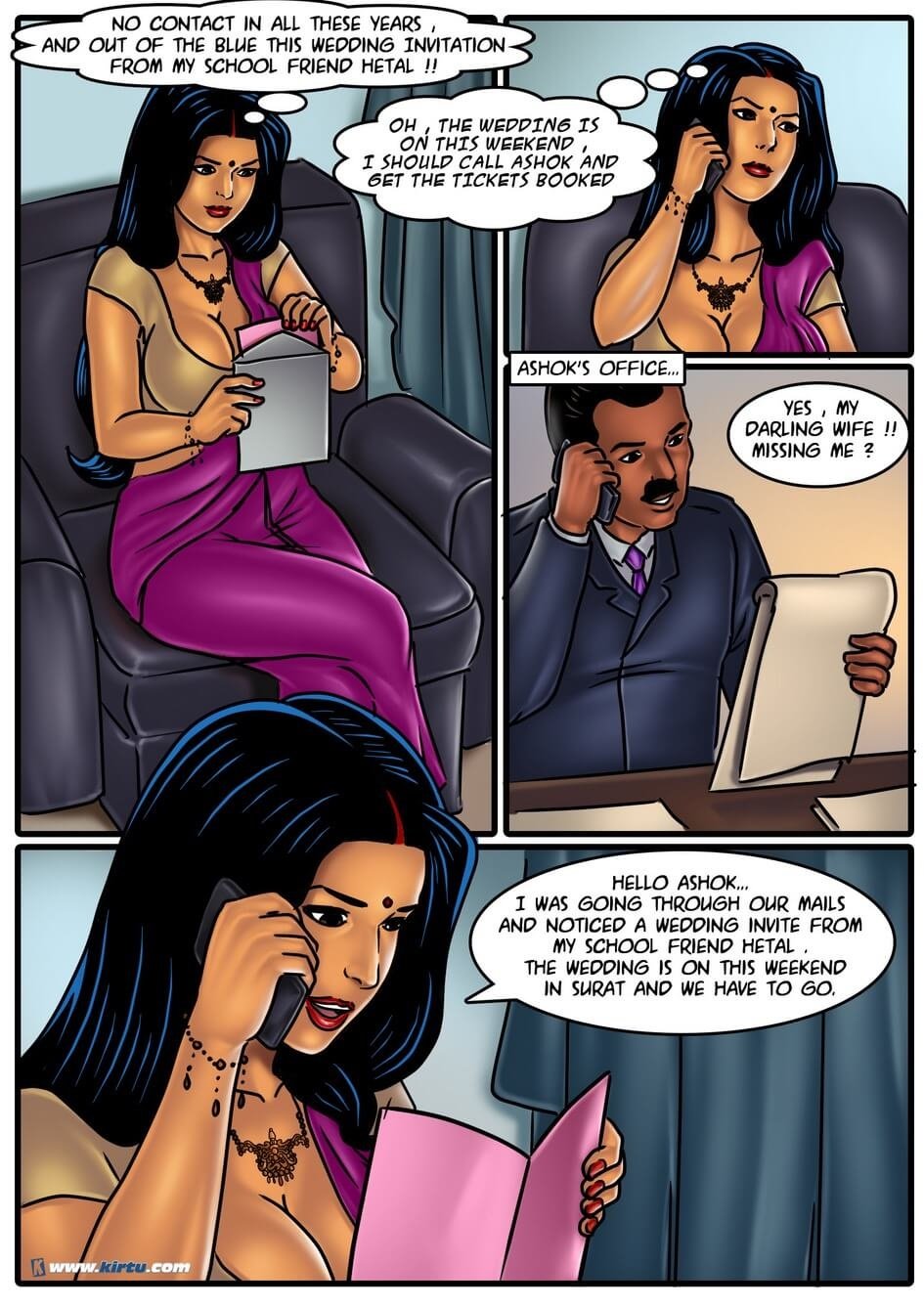 Savita Bhabhi [Kirtu] 54 . Savita Bhabhi - The Wedding Gift - Chapter 54 [Kirtu] – page 2