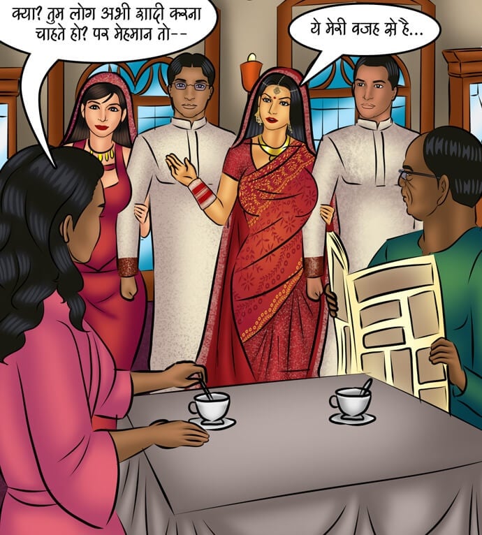 Savita Bhabhi [Kirtu] 108.5 . Savita Bhabhi - Hindi - Chapter 108 - बिन बुलाये मेहमान [Kirtu] – page 67