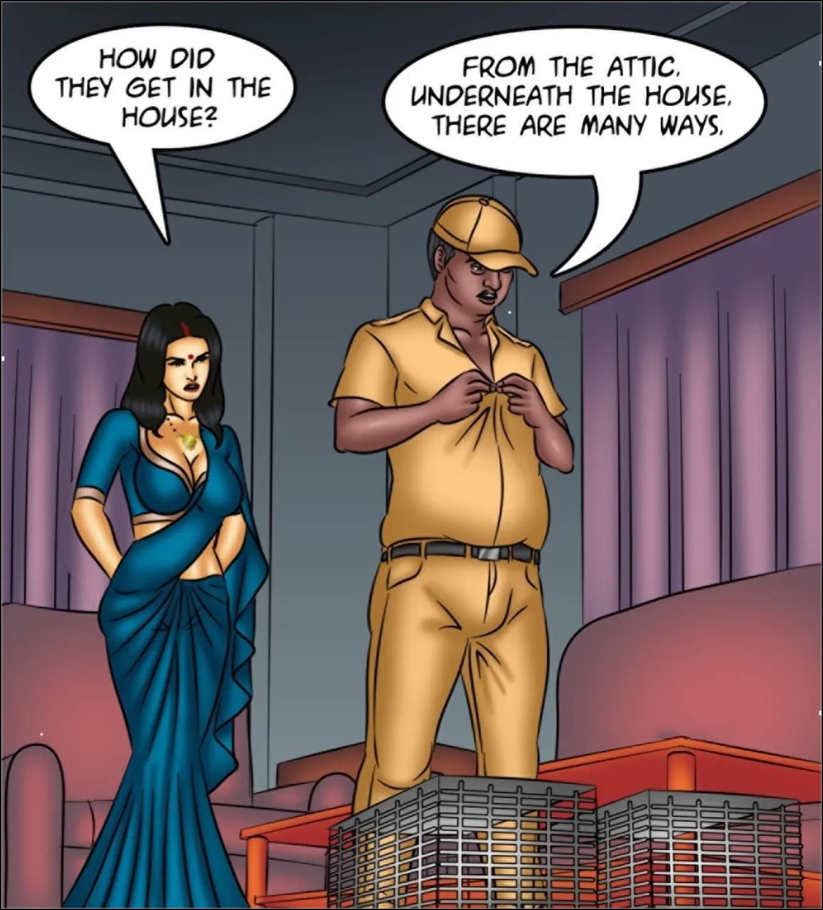 Savita Bhabhi [Kirtu] 152 . Savita Bhabhi - Monkey Business - Chapter 152 [Kirtu] – page 62