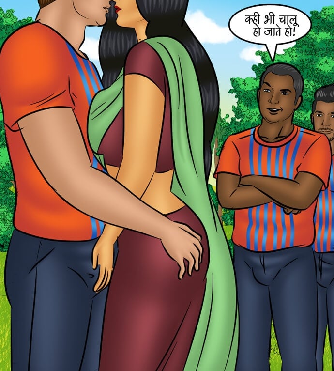 Savita Bhabhi [Kirtu] 102.5 . Savita Bhabhi - बेशर्म औरत! - Chapter 102 - Hindi [Kirtu] – page 12