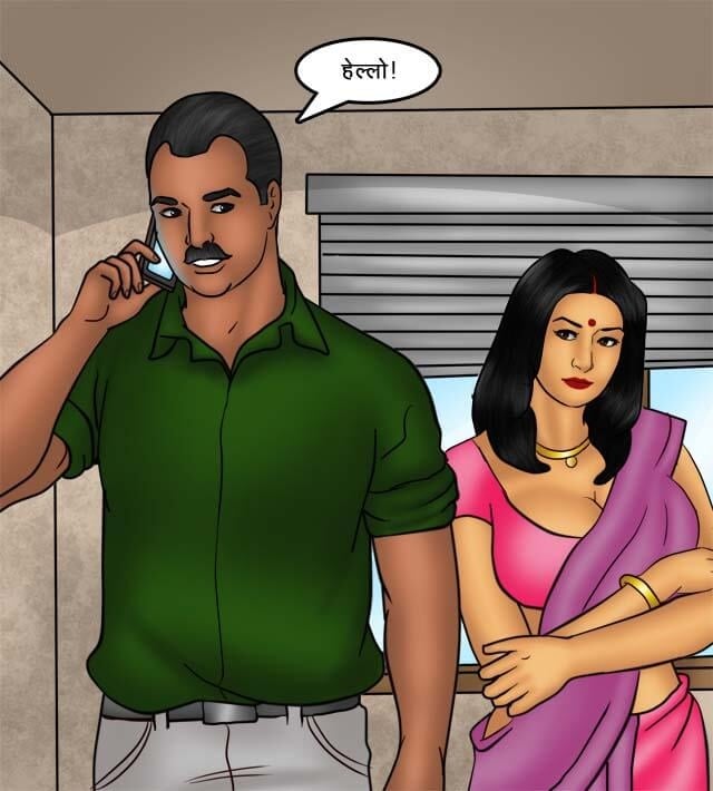 Savita Bhabhi [Kirtu] 75.5 . Savita Bhabhi - किसान की सेक्सी बहूरानी - Chapter 75 - Hindi [Kirtu] – page 24