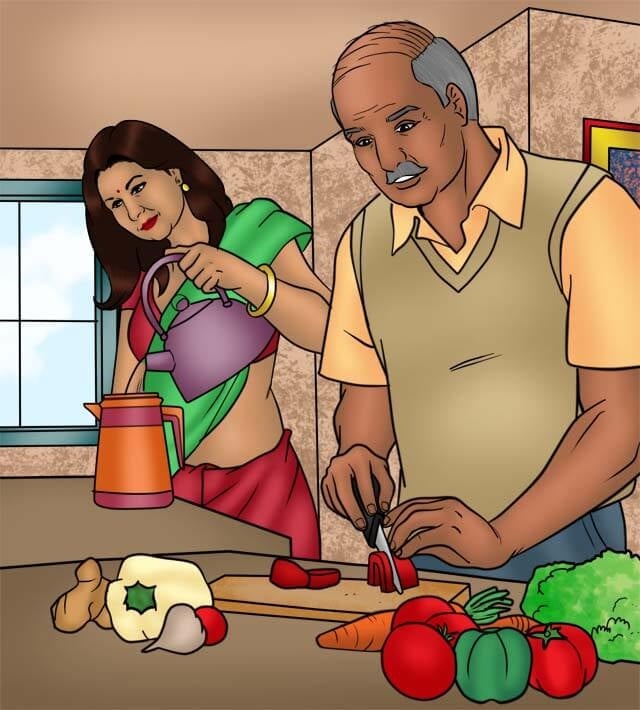 Savita Bhabhi [Kirtu] 75.5 . Savita Bhabhi - किसान की सेक्सी बहूरानी - Chapter 75 - Hindi [Kirtu] – page 69