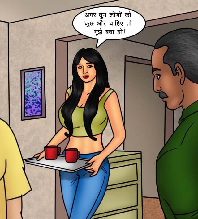 Savita Bhabhi [Kirtu] 75.5 . Savita Bhabhi - किसान की सेक्सी बहूरानी - Chapter 75 - Hindi [Kirtu] – page 8