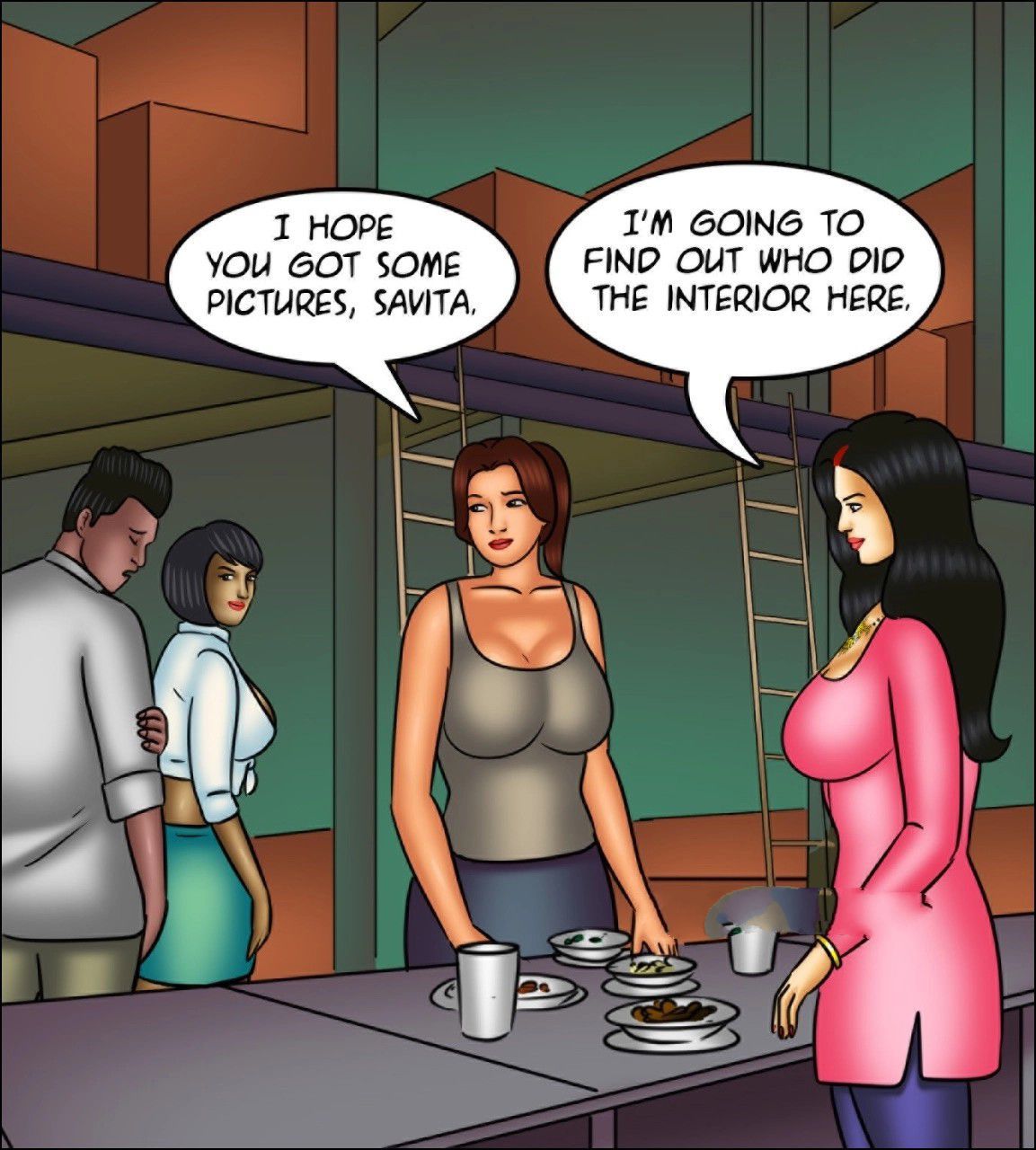 Savita Bhabhi [Kirtu] 142 . Savita Bhabhi - Renovations - Chapter 142 - LQ [Kirtu] – page 38