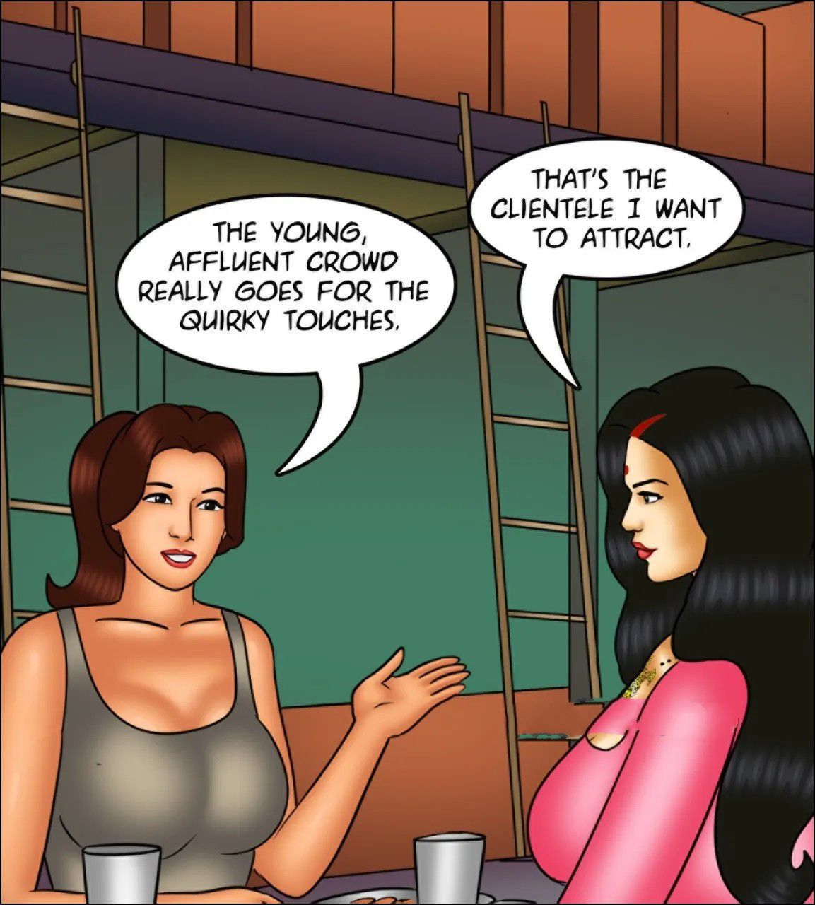 Savita Bhabhi [Kirtu] 142 . Savita Bhabhi - Renovations - Chapter 142 - LQ [Kirtu] – page 4