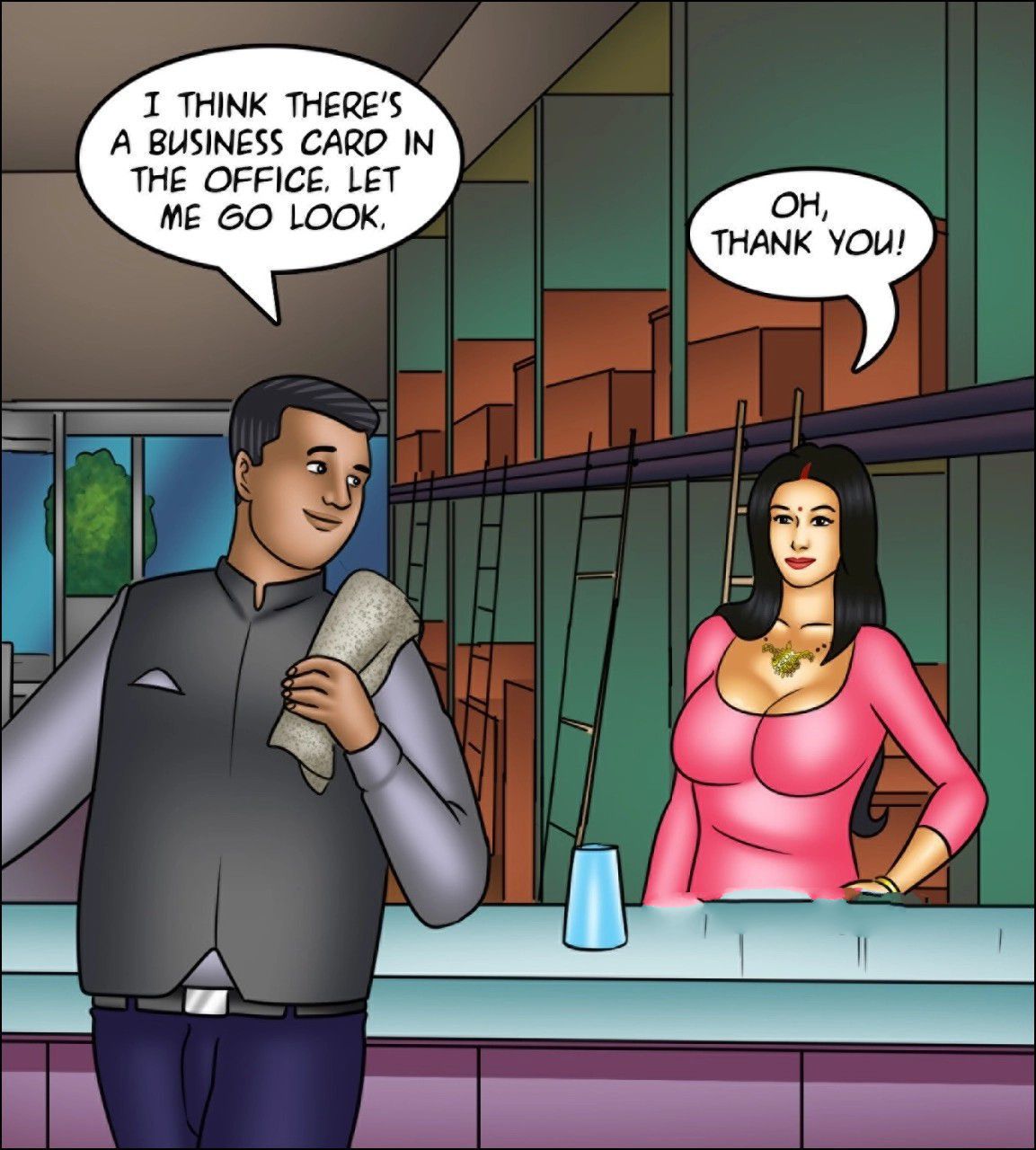 Savita Bhabhi [Kirtu] 142 . Savita Bhabhi - Renovations - Chapter 142 - LQ [Kirtu] – page 40