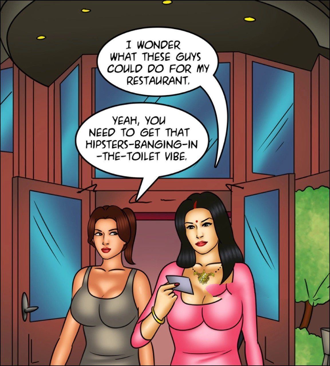 Savita Bhabhi [Kirtu] 142 . Savita Bhabhi - Renovations - Chapter 142 - LQ [Kirtu] – page 41