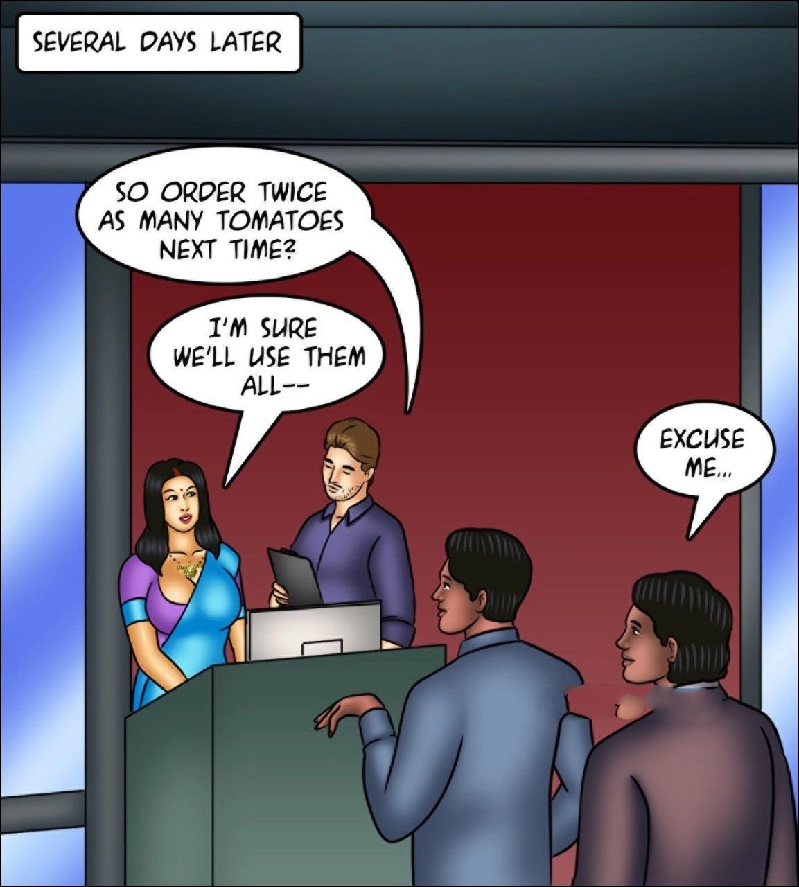Savita Bhabhi [Kirtu] 142 . Savita Bhabhi - Renovations - Chapter 142 - LQ [Kirtu] – page 42
