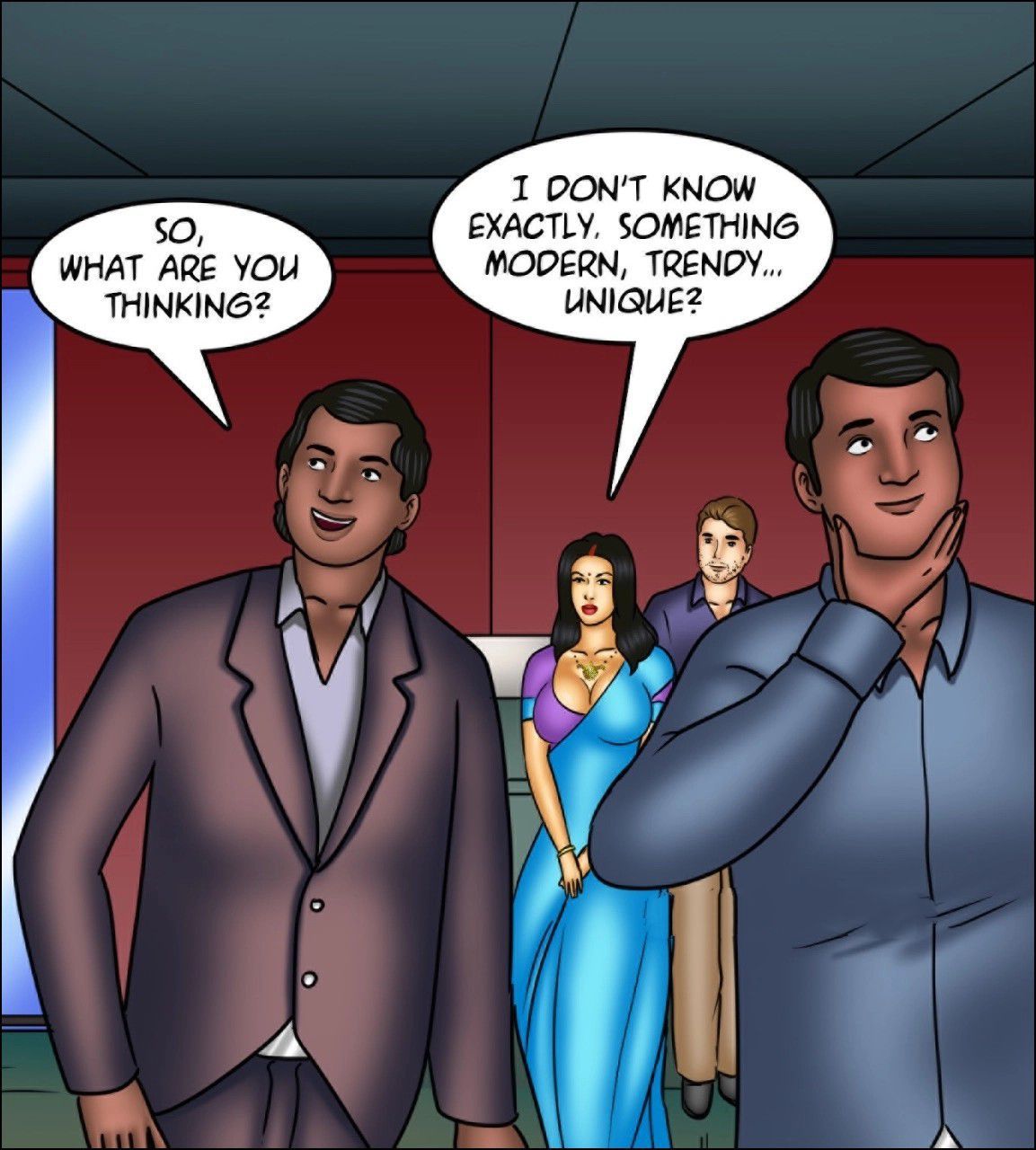Savita Bhabhi [Kirtu] 142 . Savita Bhabhi - Renovations - Chapter 142 - LQ [Kirtu] – page 46