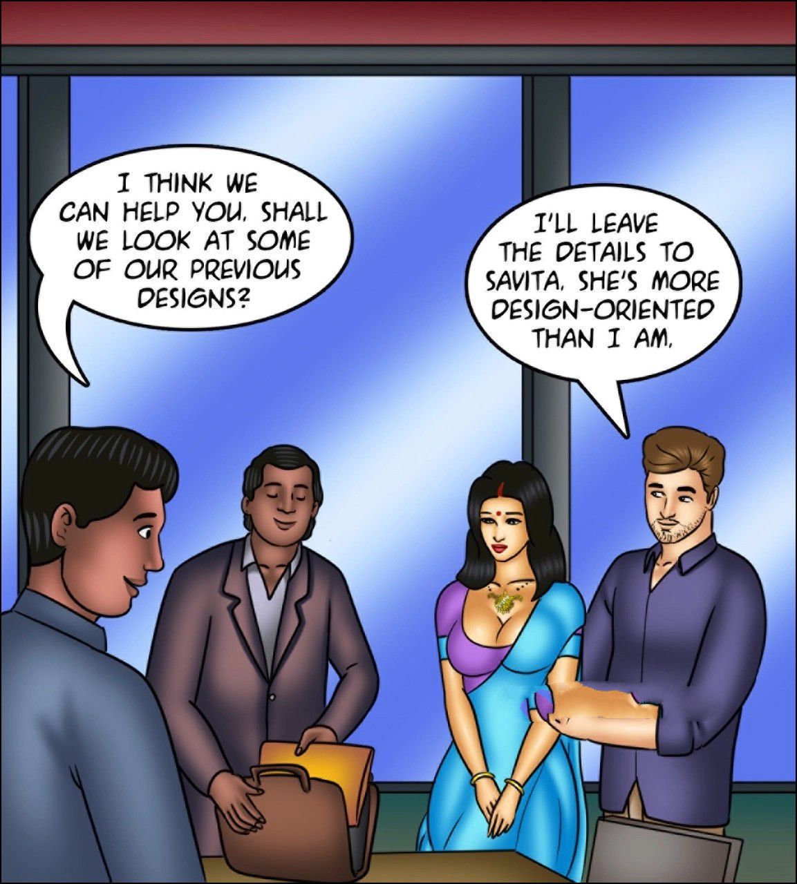 Savita Bhabhi [Kirtu] 142 . Savita Bhabhi - Renovations - Chapter 142 - LQ [Kirtu] – page 47