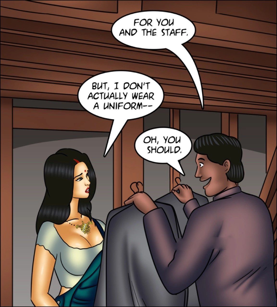 Savita Bhabhi [Kirtu] 142 . Savita Bhabhi - Renovations - Chapter 142 - LQ [Kirtu] – page 59