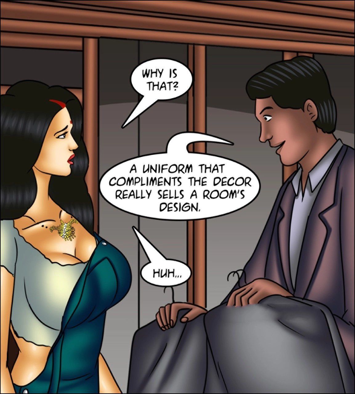 Savita Bhabhi [Kirtu] 142 . Savita Bhabhi - Renovations - Chapter 142 - LQ [Kirtu] – page 60
