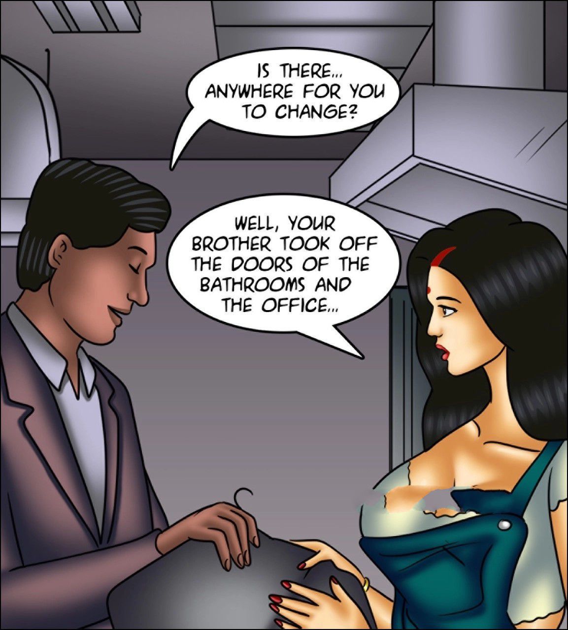 Savita Bhabhi [Kirtu] 142 . Savita Bhabhi - Renovations - Chapter 142 - LQ [Kirtu] – page 63