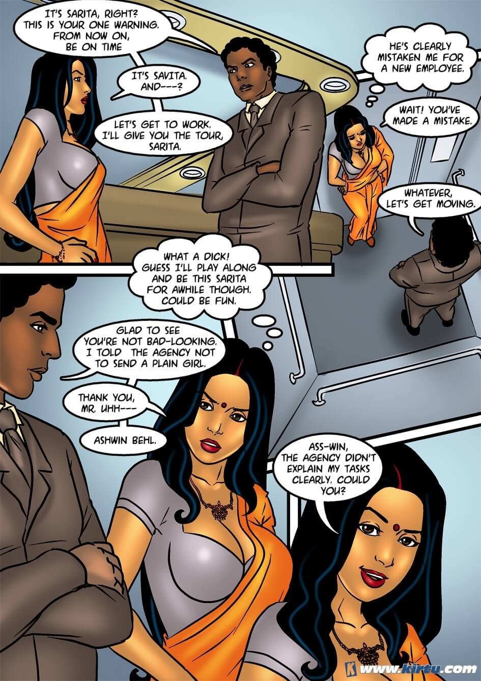 Savita Bhabhi [Kirtu] 42 . Savita Bhabhi - A Mistaken Identity Fuck Can Be A Lot Of Fun - Chapter 42 [Kirtu] – page 12