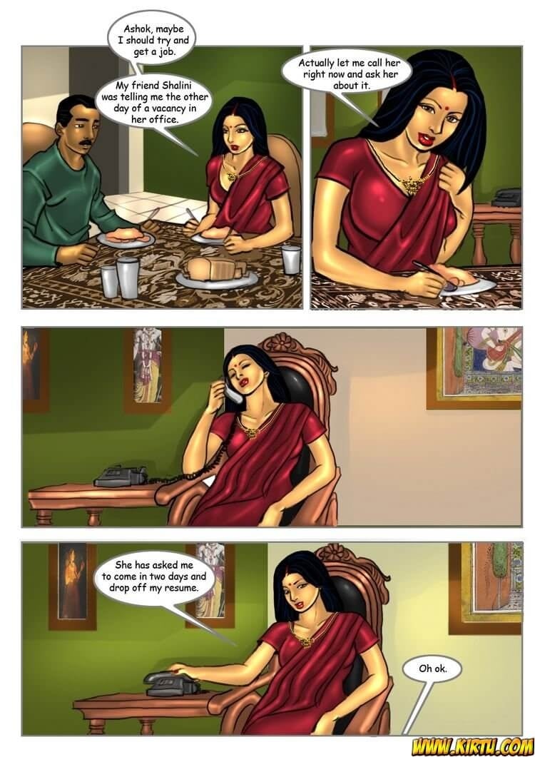 Savita Bhabhi [Kirtu] 8 . Savita Bhabhi - The Interview - Chapter 8 [Kirtu] – page 3