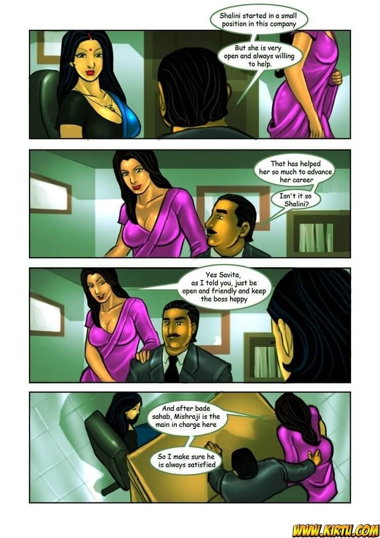 Savita Bhabhi [Kirtu] 8 . Savita Bhabhi - The Interview - Chapter 8 [Kirtu] – page 9