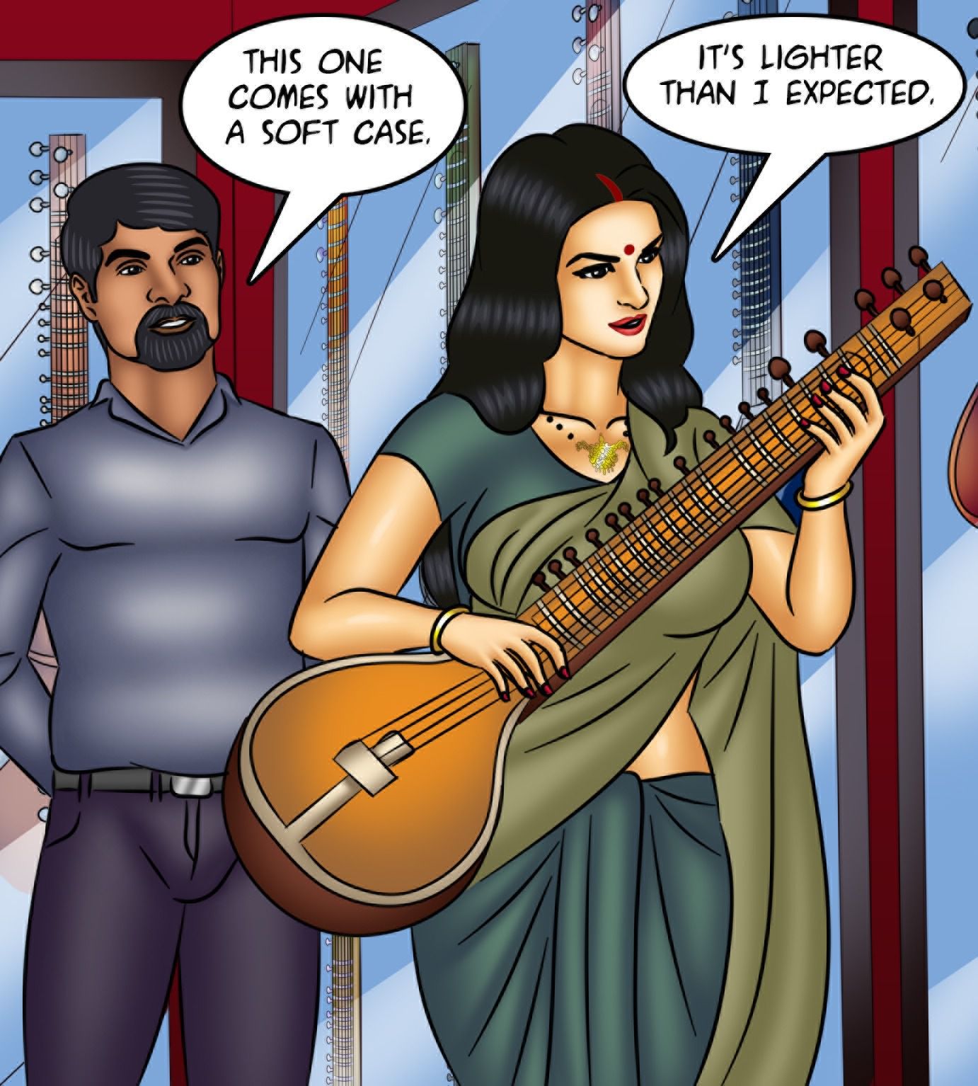 Savita Bhabhi [Kirtu] 127 . Savita Bhabhi - Music Lessons - Chapter 127 [Kirtu] – page 37