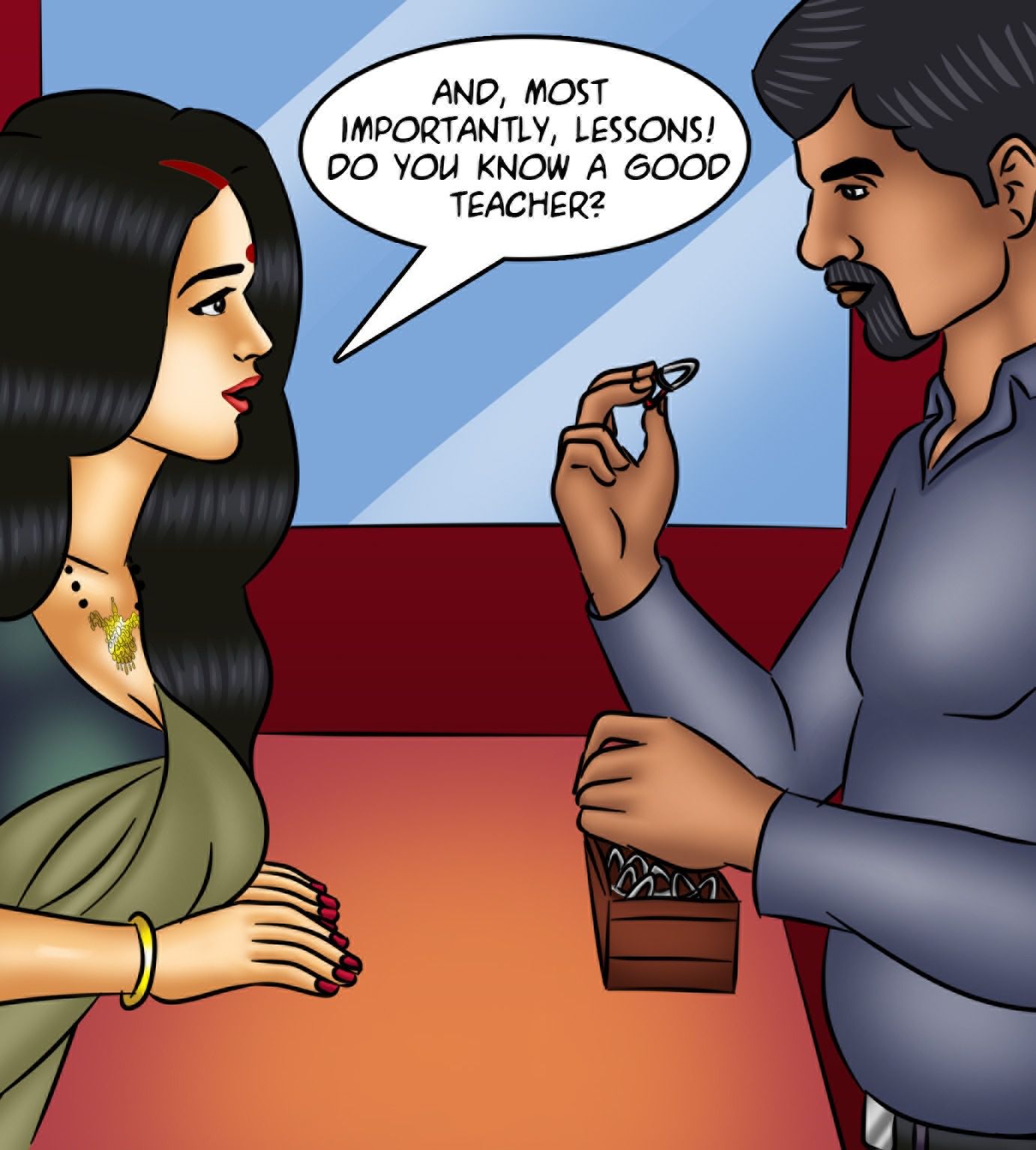 Savita Bhabhi [Kirtu] 127 . Savita Bhabhi - Music Lessons - Chapter 127 [Kirtu] – page 39