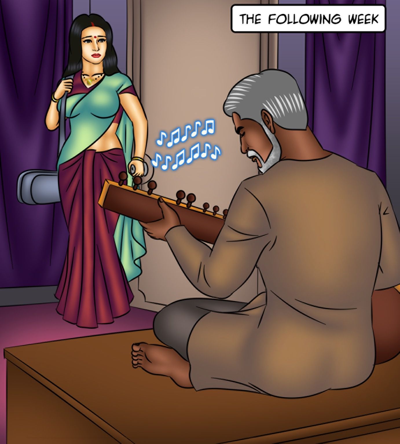 Savita Bhabhi [Kirtu] 127 . Savita Bhabhi - Music Lessons - Chapter 127 [Kirtu] – page 50
