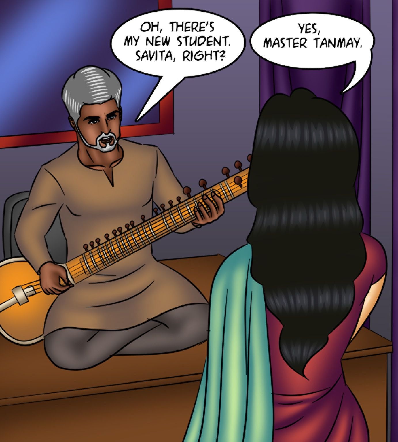 Savita Bhabhi [Kirtu] 127 . Savita Bhabhi - Music Lessons - Chapter 127 [Kirtu] – page 52