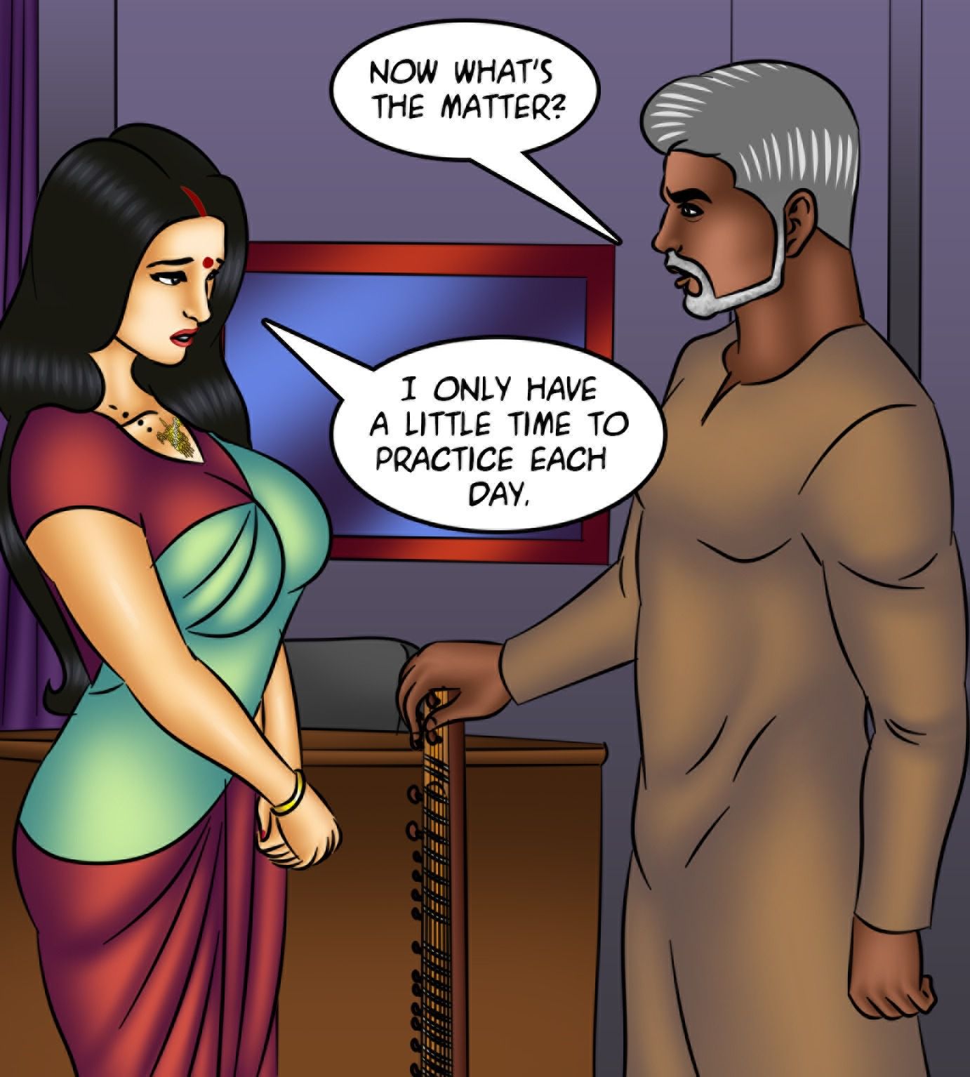 Savita Bhabhi [Kirtu] 127 . Savita Bhabhi - Music Lessons - Chapter 127 [Kirtu] – page 70