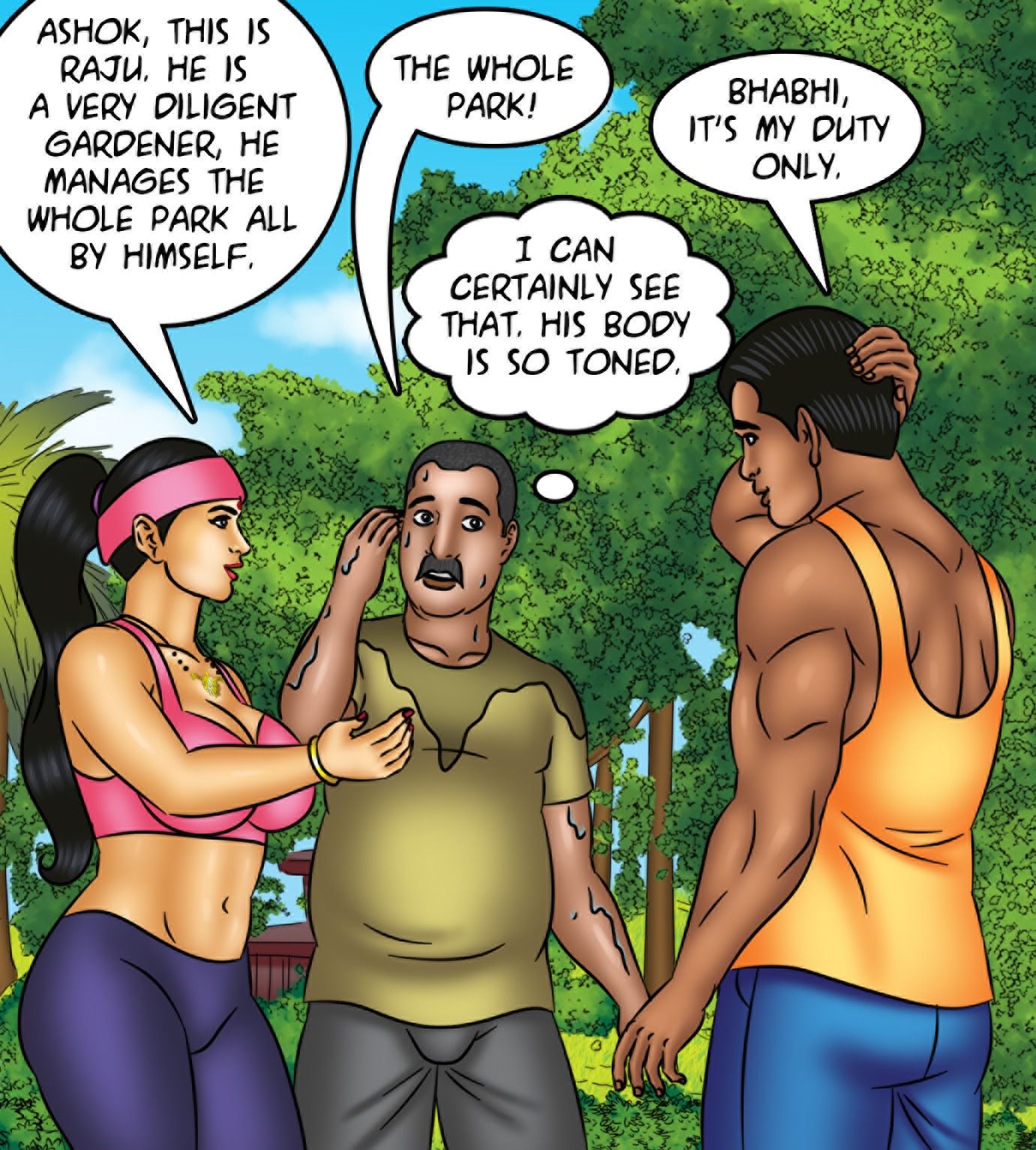 Savita Bhabhi [Kirtu] 123 . Savita Bhabhi - Yogasutra - Chapter 123 [Kirtu] – page 29