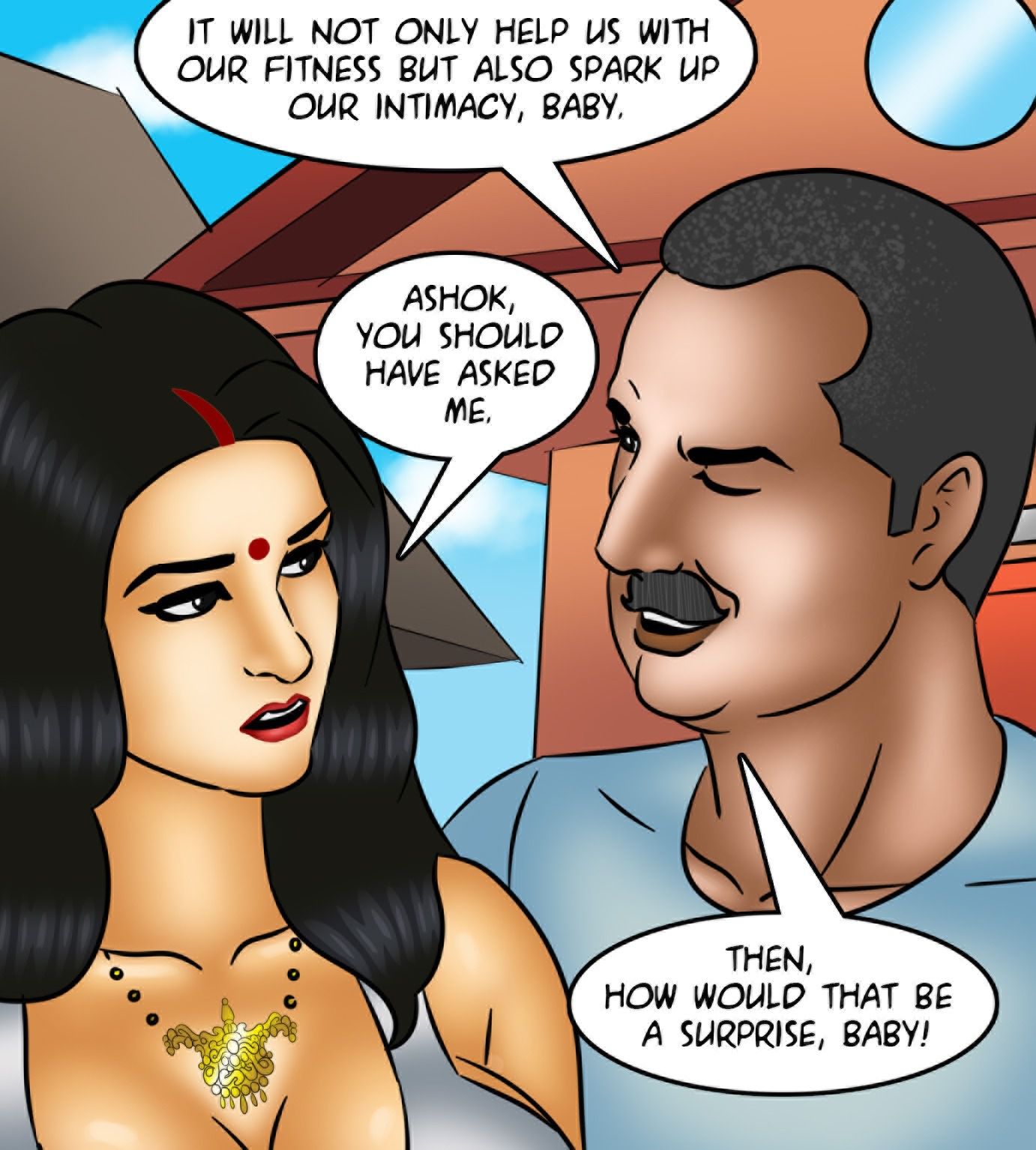 Savita Bhabhi [Kirtu] 123 . Savita Bhabhi - Yogasutra - Chapter 123 [Kirtu] – page 43