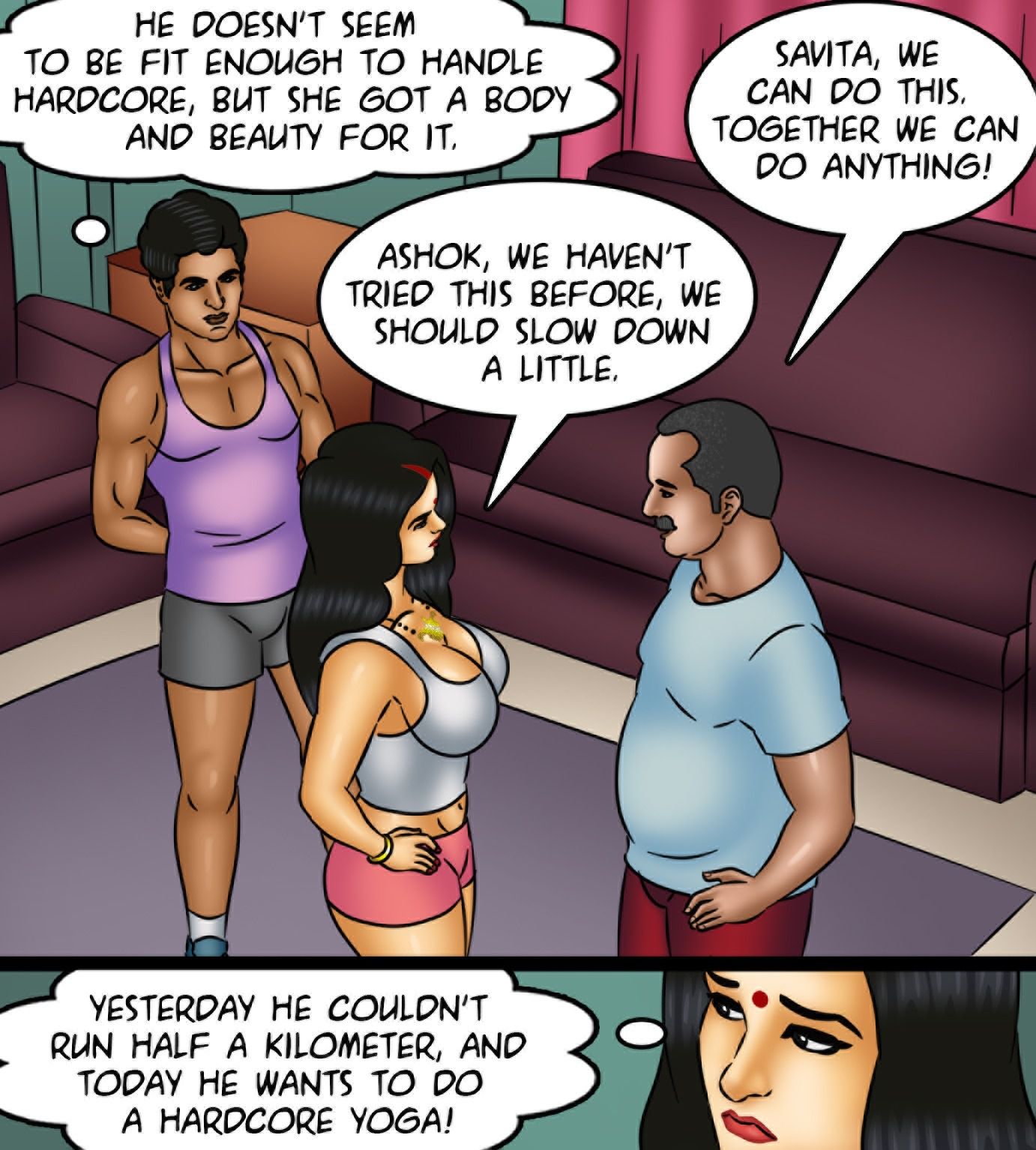 Savita Bhabhi [Kirtu] 123 . Savita Bhabhi - Yogasutra - Chapter 123 [Kirtu] – page 51
