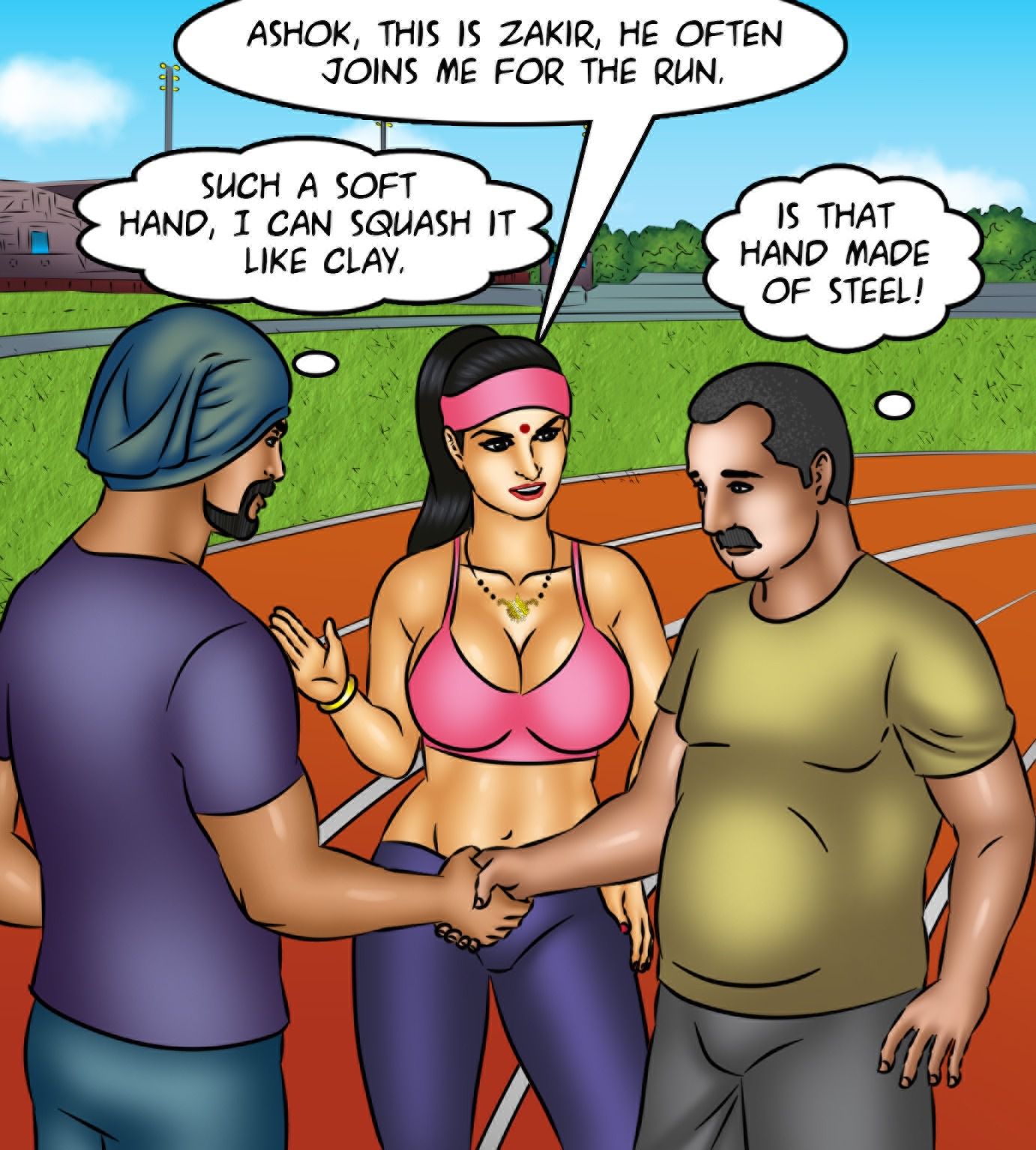 Savita Bhabhi [Kirtu] 123 . Savita Bhabhi - Yogasutra - Chapter 123 [Kirtu] – page 9