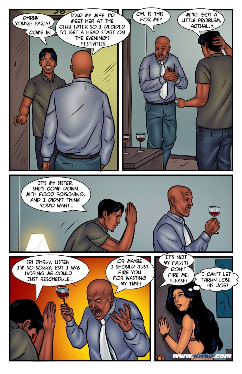 Savita Bhabhi [Kirtu] 52 . Savita Bhabhi - Bahenchod Boss - Chapter 52 [Kirtu] – page 15