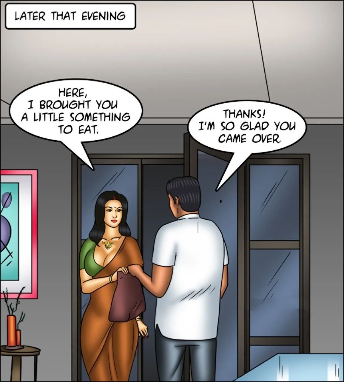 Savita Bhabhi [Kirtu] 153 . Savita Bhabhi - Lessons In Lovemaking - Chapter 153 [Kirtu] – page 46