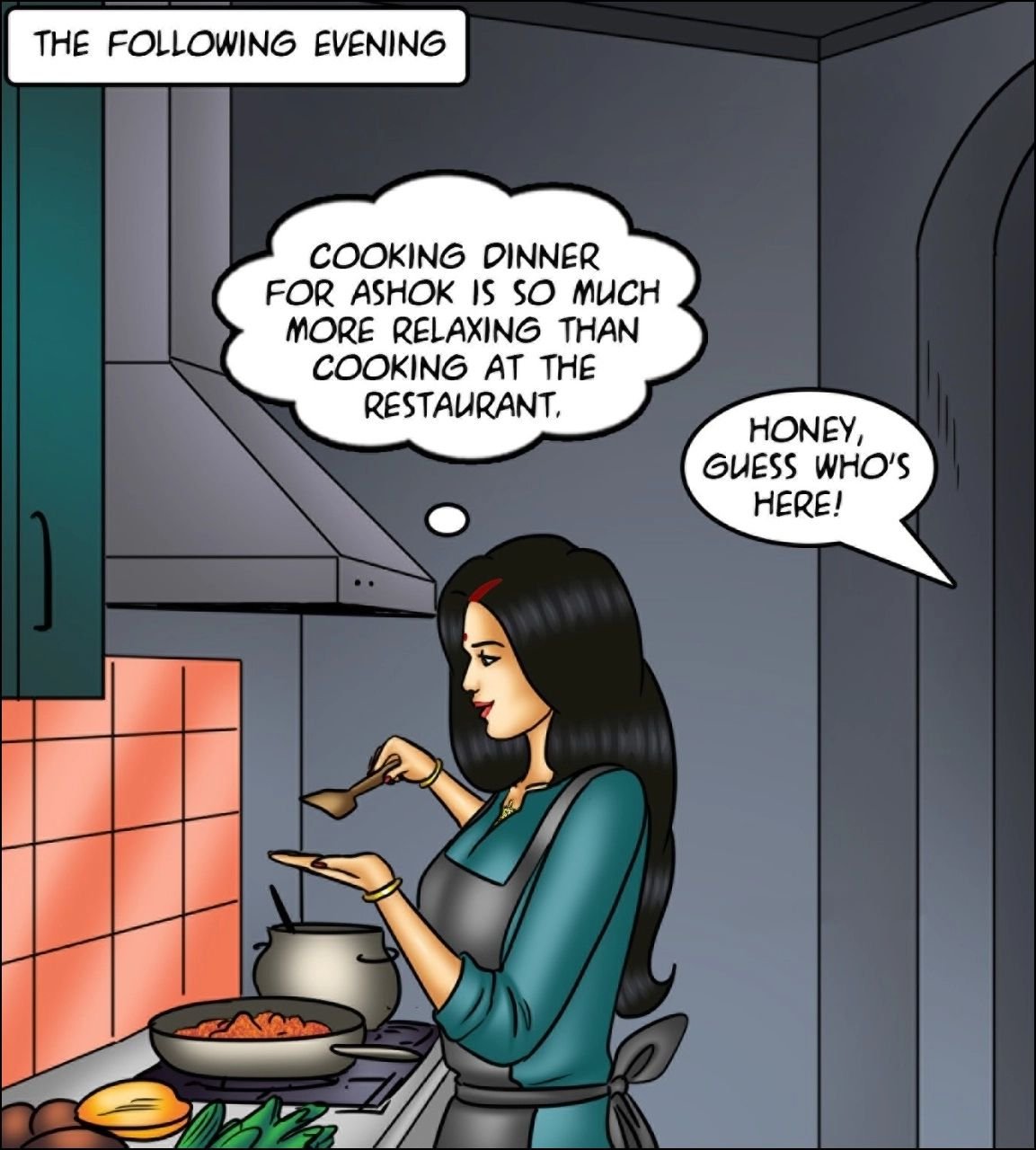 Savita Bhabhi [Kirtu] 153 . Savita Bhabhi - Lessons In Lovemaking - Chapter 153 [Kirtu] – page 92