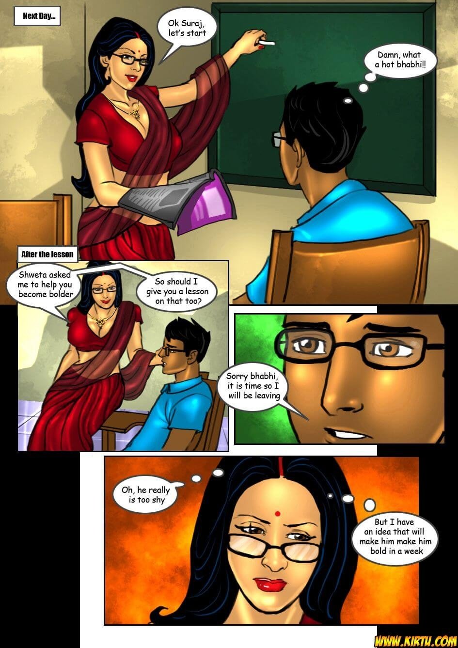 Savita Bhabhi [Kirtu] 18 . Savita Bhabhi - Tuition Teacher Savita - Chapter 18 [Kirtu] – page 4