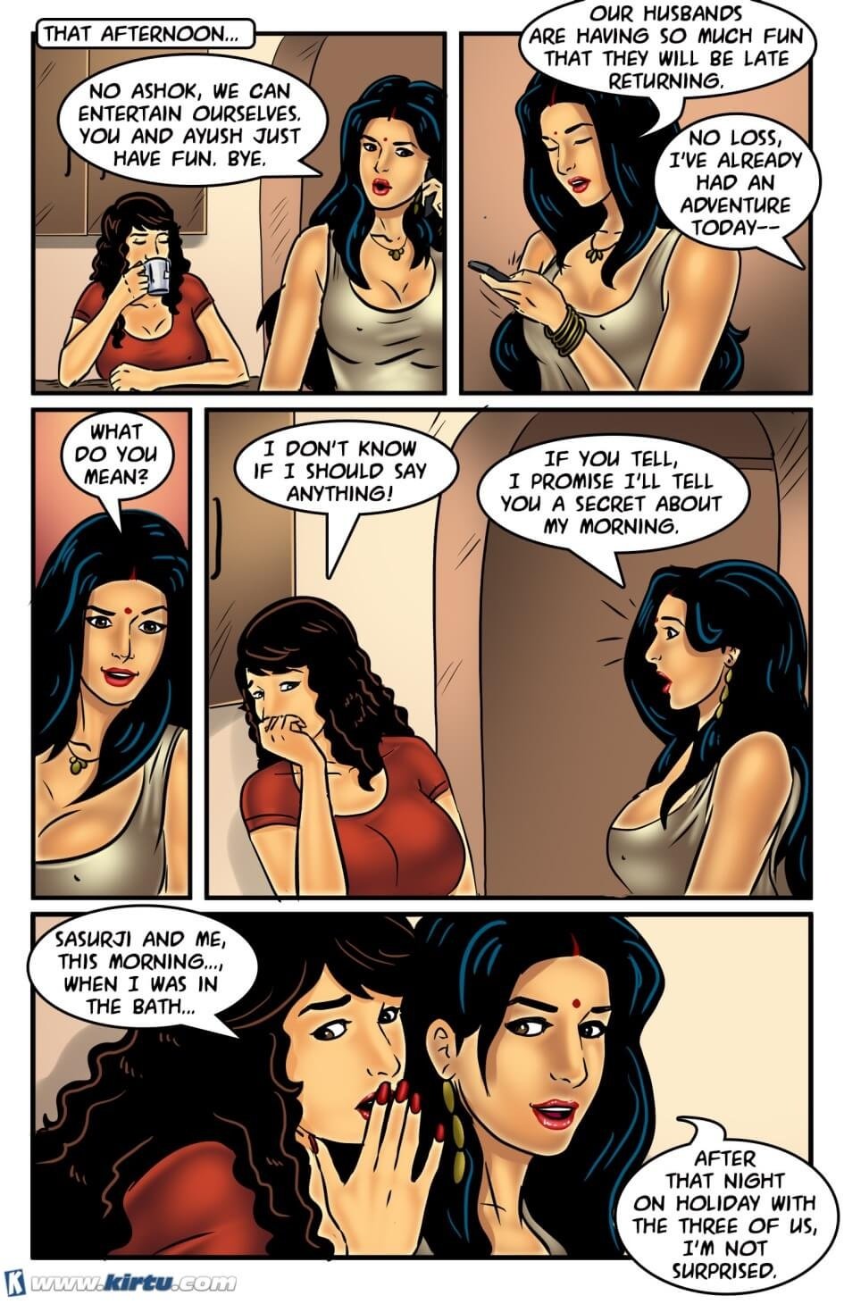 Savita Bhabhi [Kirtu] 60 . Savita Bhabhi - A Family Affair - Chapter 60 [Kirtu] – page 21