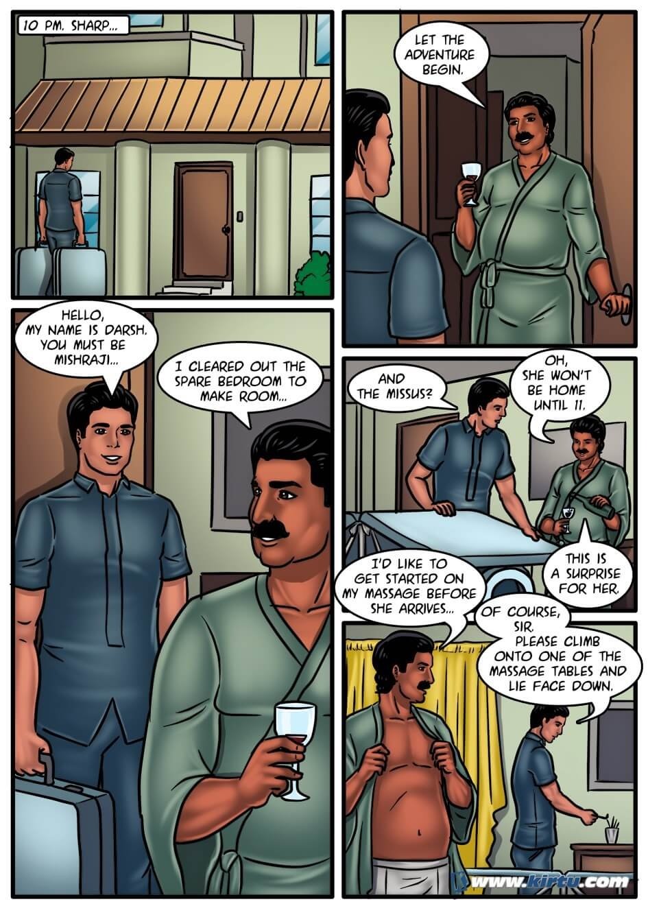 Savita Bhabhi [Kirtu] 53 . Savita Bhabhi - Couple's Massage - Chapter 53 [Kirtu] – page 8